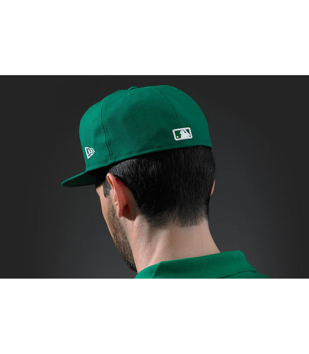 New Era casquette new york verte